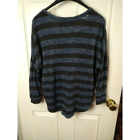 American Eagle Black Blue Heather Oversized Sweater Size XS - Picture 12 of 12